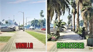 Miniature : GTA V REMASTERED vs. GTA 5 (Gameplay Comparison)