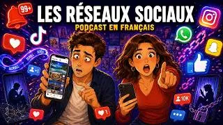 Miniature : Réseaux Sociaux :  Podcast pour Apprendre le Français 🇫🇷