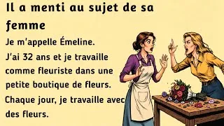 Miniature : He Lied About His Wife । Improve your French । Learn French with this simple story ( B1-B2 )
