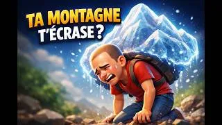 Miniature : Lâcher sa montagne invisible 🧠 | Libère-toi du poids mental (Français facile)