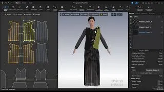 Miniature : Style3D Tutorial: elastic, puffer jacket, fringes