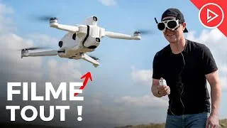 Miniature : J’ai testé le tout premier drone 360° au monde (Antigravity A1)