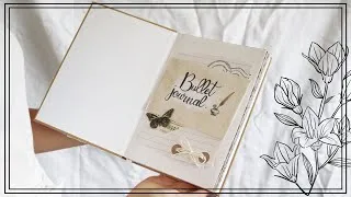 Miniature : MON NOUVEAU BULLET JOURNAL - épisode 1 : couverture et pages de garde