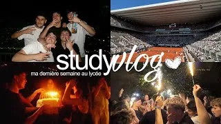 Miniature : Study Vlog : c’est la fin du lycée (dernier jour, amis et soirée) 