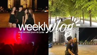 Miniature : Weekly Vlog : mes derniers jours de lycée (Paris, amis, boîte…)