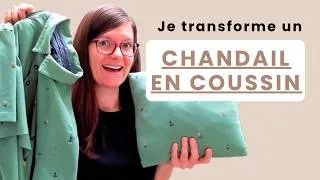 Miniature : Je transforme un vieux chandail en coussin tendance | Tutoriel et patron GRATUIT