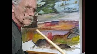 Miniature : Naissance d'une oeuvre - Gaston REBRY - Birth of a painting  - 2006