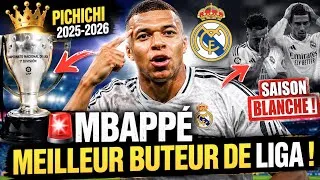Miniature : 🚨 PICHICHI : KYLIAN MBAPPÉ A OFFICIELLEMENT TERMINÉ MEILLEUR BUTEUR DE LIGA 2025 – 2026 ! 🥇