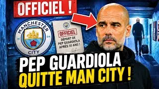 Miniature : 🚨 OFFICIEL ! MANCHESTER CITY ANNONCE LE DEPART DE PEP GUARDIOLA APRÈS 10 ANS AU CLUB ! 👋