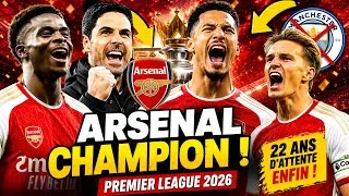 Miniature : 🚨 HISTORIQUE ! ARSENAL REMPORTE LA PREMIER LEAGUE POUR LA PREMIÈRE FOIS DEPUIS 2004 ! 🏆