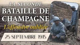 Miniature : La seconde bataille de Champagne : L'offensive oubliée. (25 septembre 1915)