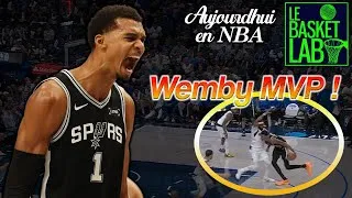 Miniature : WEM(b)VP  : la performance monstrueuse de Victor Wembanyama vs Dallas ! [Video Tactique NBA]