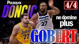 Miniature : Pourquoi LUKA DONCIC n'arrive plus à dominer RUDY GOBERT ? Lakers Timberwolves NBA [4/4]