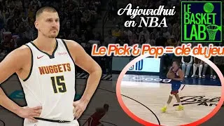Miniature : JOKIC grandiose WESTBROOK Clutch : l'importance du Pick & Pop dans le passing de Jokic ! [Video NBA]