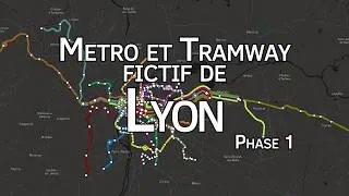 Miniature : Le futur réseau de métro et de tramway de Lyon | Métro Dreamin'