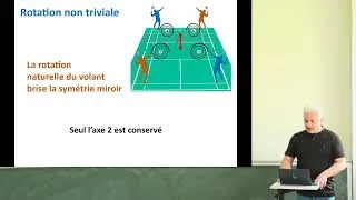 Miniature : Eric Collet - Gauchers et droitiers différents au badminton, l'exception due à la symétrie du volant