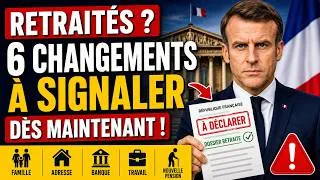Miniature : Retraités  Ces 6 Changements Que Vous Devez Signaler Sans Attendre