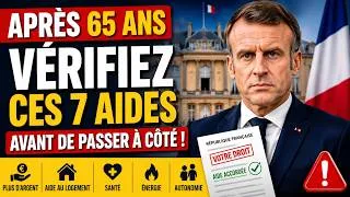 Miniature : Après 65 Ans, Vérifiez Ces 7 Aides Avant De Passer À Côté