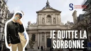 Miniature : JE QUITTE LA SORBONNE (de retour sur parcoursup)