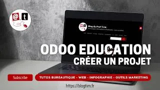 Miniature : Tuto vidéo : Créer un projet avec le module Projet d'Odoo