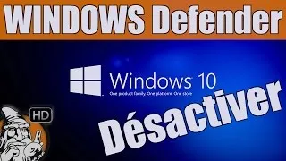 Miniature : Désactiver Windows Defender rapide facile et gratuit