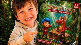 Miniature : Ernest affronte le dragon dans Le Trésor des Lutins !