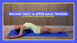 Miniature : Back pain & stress? Try this restorative yoga pose I Matsyasana