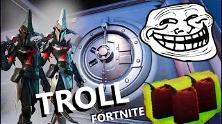 Miniature : On TROLL des joueurs avec des bidons d'essence au coffre de l'agence sur Fortnite !!