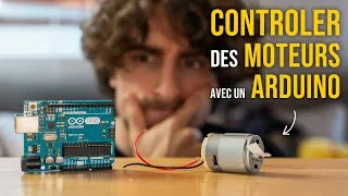 Miniature : CONTROLER des MOTEURS avec un ARDUINO en 8 MINUTES ! (Tutoriel L298N)