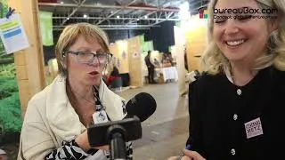 Miniature : Sylvia MALFARÀ  Iridologue  présente au Salon Bio de Metz ( Démonstration  )
