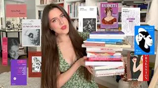 Miniature : BOOKHAUL : romans classiques et contemporains, essais féministes et queer, écrits de femmes artistes