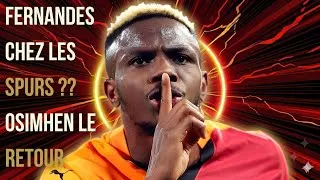 Miniature : RETOUR DE LA PISTE OSIMHEN ! 🚀 Tottenham nous vole Mateus Fernandes ? + Protégeons Bruno !