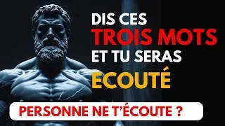 Miniature : Dites Ces 3 Mots et Vous Serez Écouté et Respecté (Le Secret des Stoïciens)