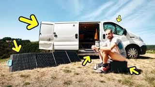 Miniature : 5 Améliorations Dans Mon Camion Aménagé (La 2ème C’est Cadeau !)