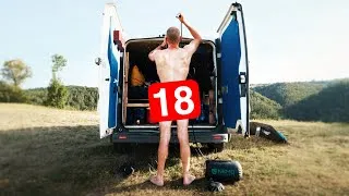 Miniature : Vanlife ne veut pas dire crado ! (Comment je me lave en van)