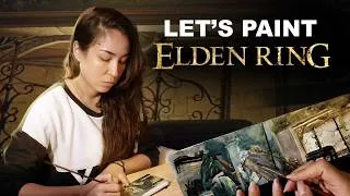Miniature : J'ai peint Elden Ring plutôt que d'y jouer (parce que je suis nulle)