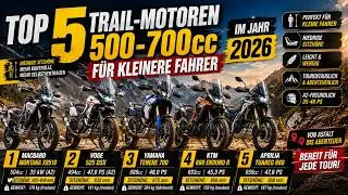 Miniature : 5 Motos Trail 2026 Accessibles Pour Pilotes De Petite Taille