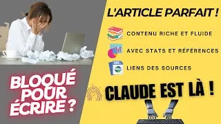 Miniature : Claude 2, l'IA Imbattable: Générez du Contenu Sourcé et Unique !