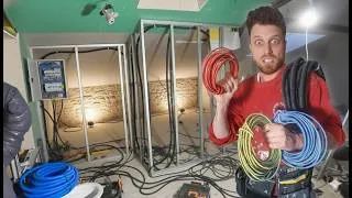 Miniature : L'éclairage de cet APPART va être INCROYABLE : j'installe l'ÉLECTRICITÉ chez moi ! EP28 Rénovation