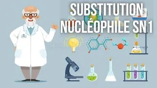 Miniature : Substitution Nucléophile SN1 (Stéréochimie) - Chimie organique