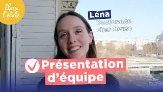 Miniature : Présentation de l'équipe : Léna, doctorante chercheuse