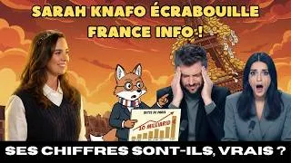 Miniature : Sarah Knafo ÉCRABOUILLE France Info - ses chiffres sont-ils vrais ?