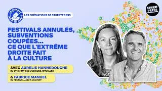 Miniature : Festivals annulés, subventions coupées... Ce que l'extrême droite fait à la culture.