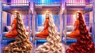 Miniature : Brunes VS Blondes VS Rousses en Prison ! Mes Cheveux m'ont envoyée derrière les Barreaux