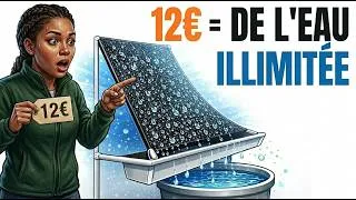 Miniature : Cette installation à 12€ récupère l’eau de l’air