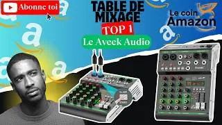 Miniature : Aveek Audio Mixer : La Table de Mixage Bluetooth Qui Va Transformer Votre Son ! Test & Avis 2026