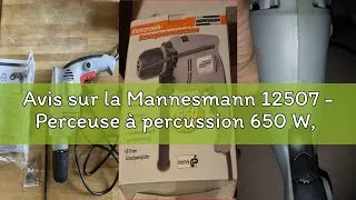 Miniature : Avis sur la Mannesmann 12507 - Perceuse à percussion 650 W, avec 13mm