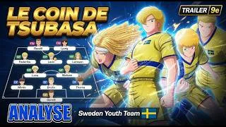 Miniature : Présentation de la SUEDE ! Analyse du 9e trailer de Captain Tsubasa 2 World Fighters!