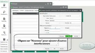 Miniature : Tuto 8: Paramétrage complet des banques pas à pas  (Exemple complet)  #Sage Comptabilité i7