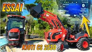 Miniature : Apple CarPlay dans un tracteur de 25 CV ?! | Essai KIOTI CS2530